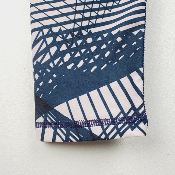 Noli Leggings Geometric Striped Leggings Med NWOT - Picture 6 of 7